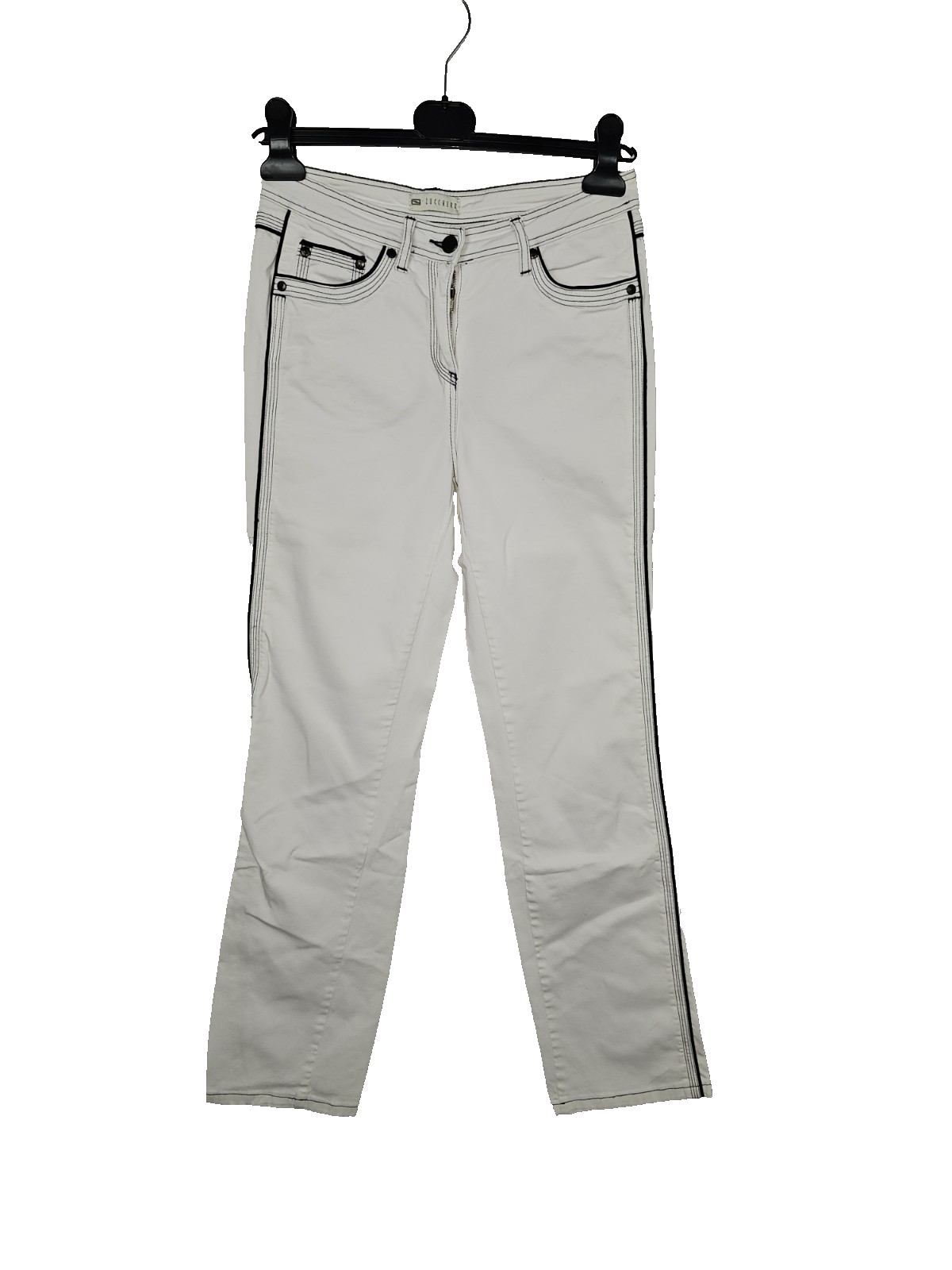 EK8574 Damen Jeans von Zucchero, Weiß, Gr. 360