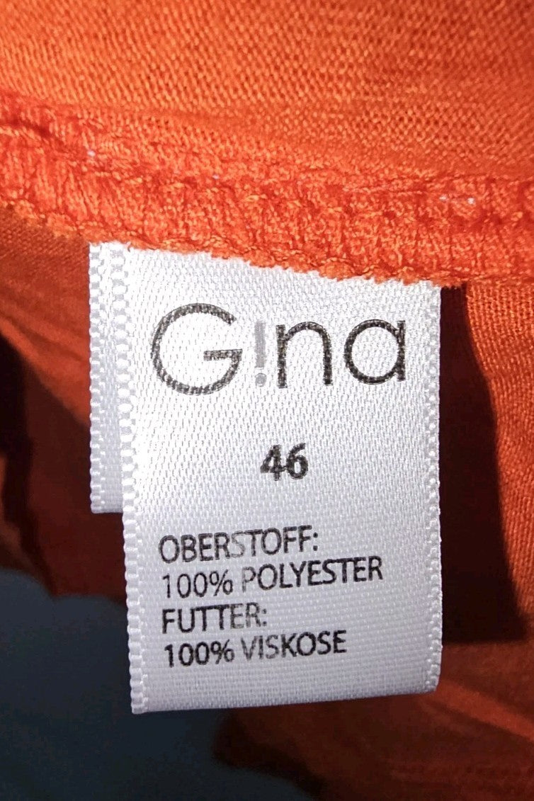 EK4336 Damen Trägershirt von Gina, orange, Gr.462