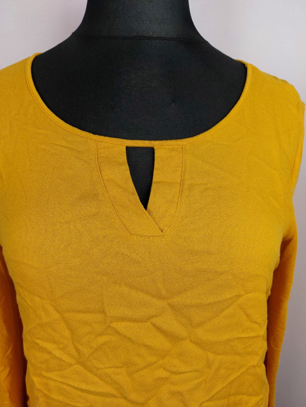 EK2554 Damen Shirt von Tom Tailor, goldgelb, Gr. L1