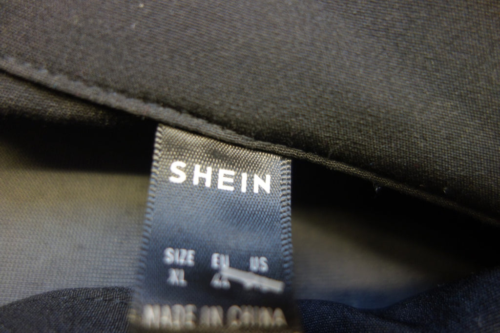 EK2875 Damen Jacke von Shein, schwarz, Gr. XL4