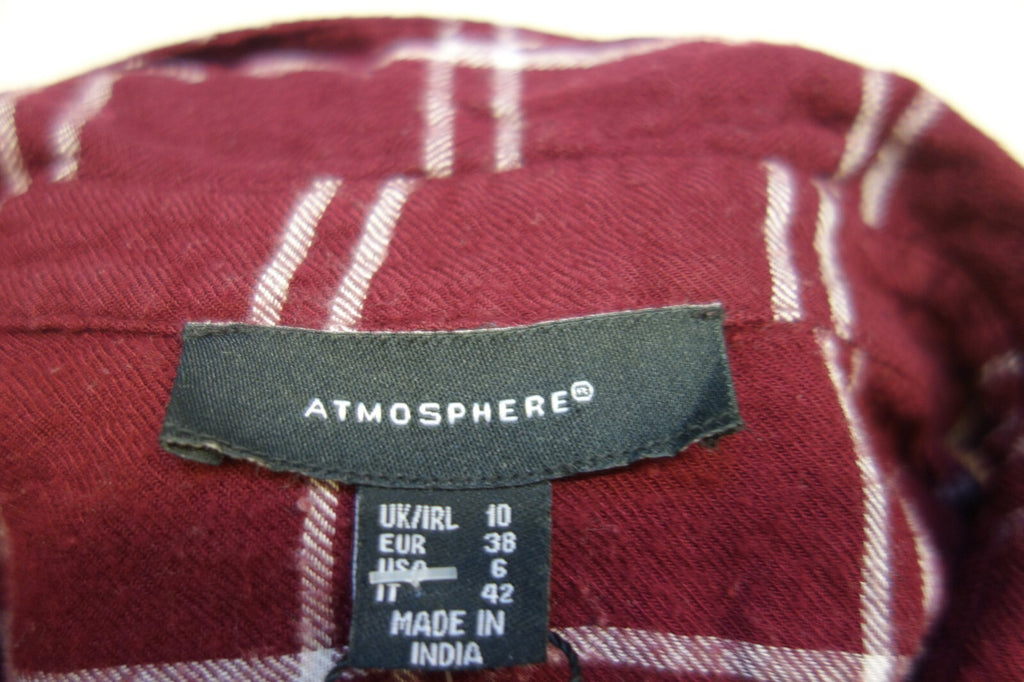 EK2420 Damen Bluse von Atmosphere, kariert, Gr. 385