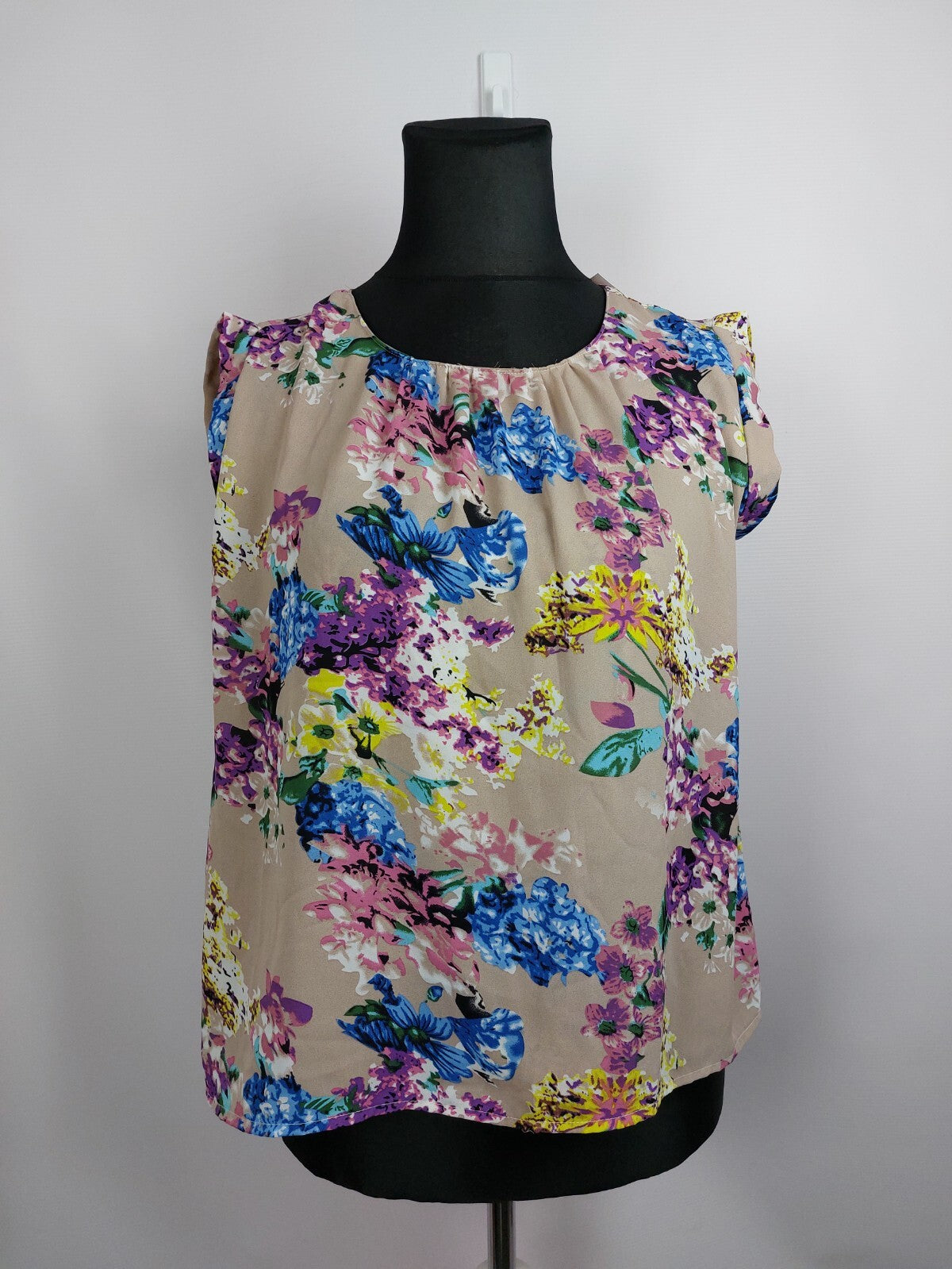 EK4656 Damen Bluse von Y.Yendi, mehrfarbig, Gr.XL (Größentabelle)0