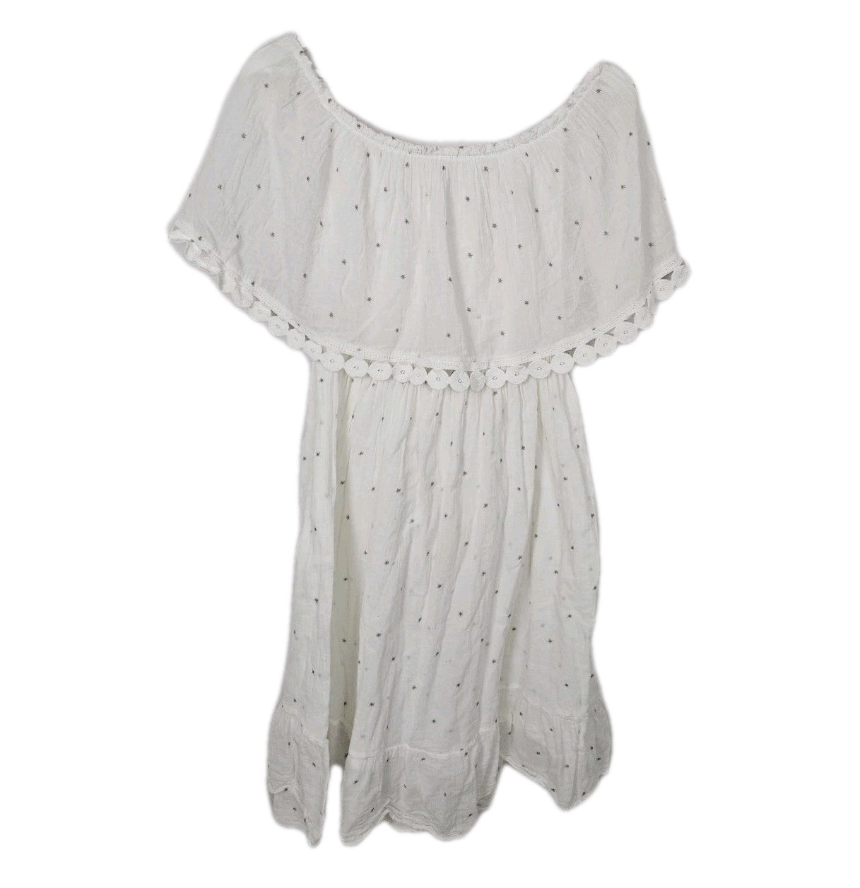 EK4490 Damen Kleid, weiß, Gr.M (Größentabelle)0