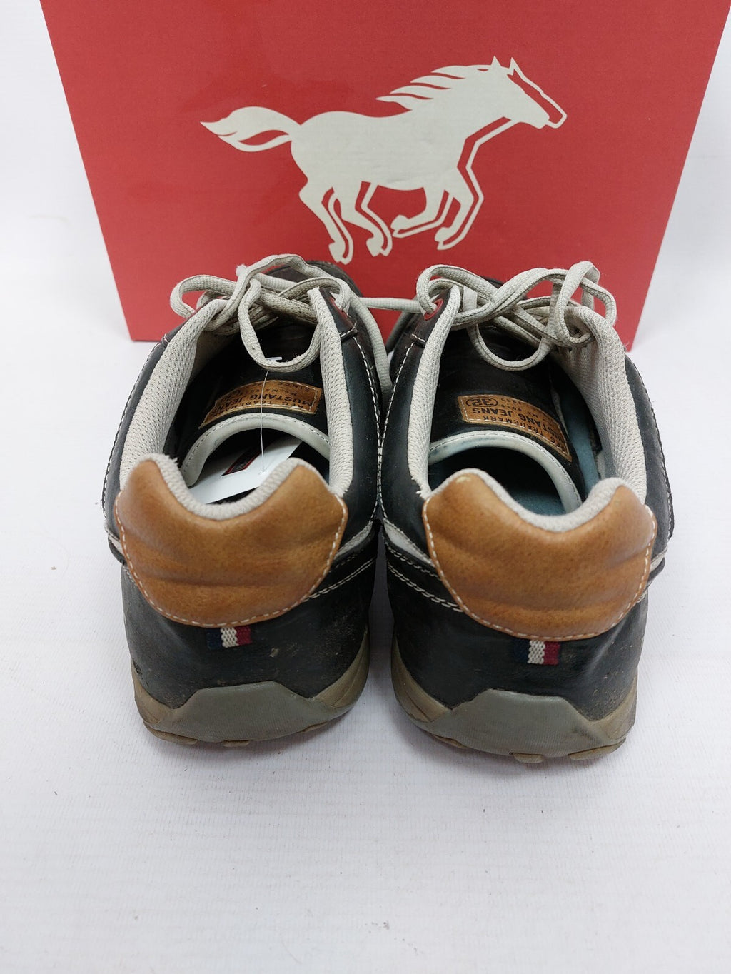 ES0495 Herren Schuhe von Mustang, dunkelgrau, Gr. 465