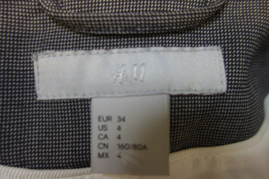 EK2560 Damen Blazer von H&M, grau, Gr 344
