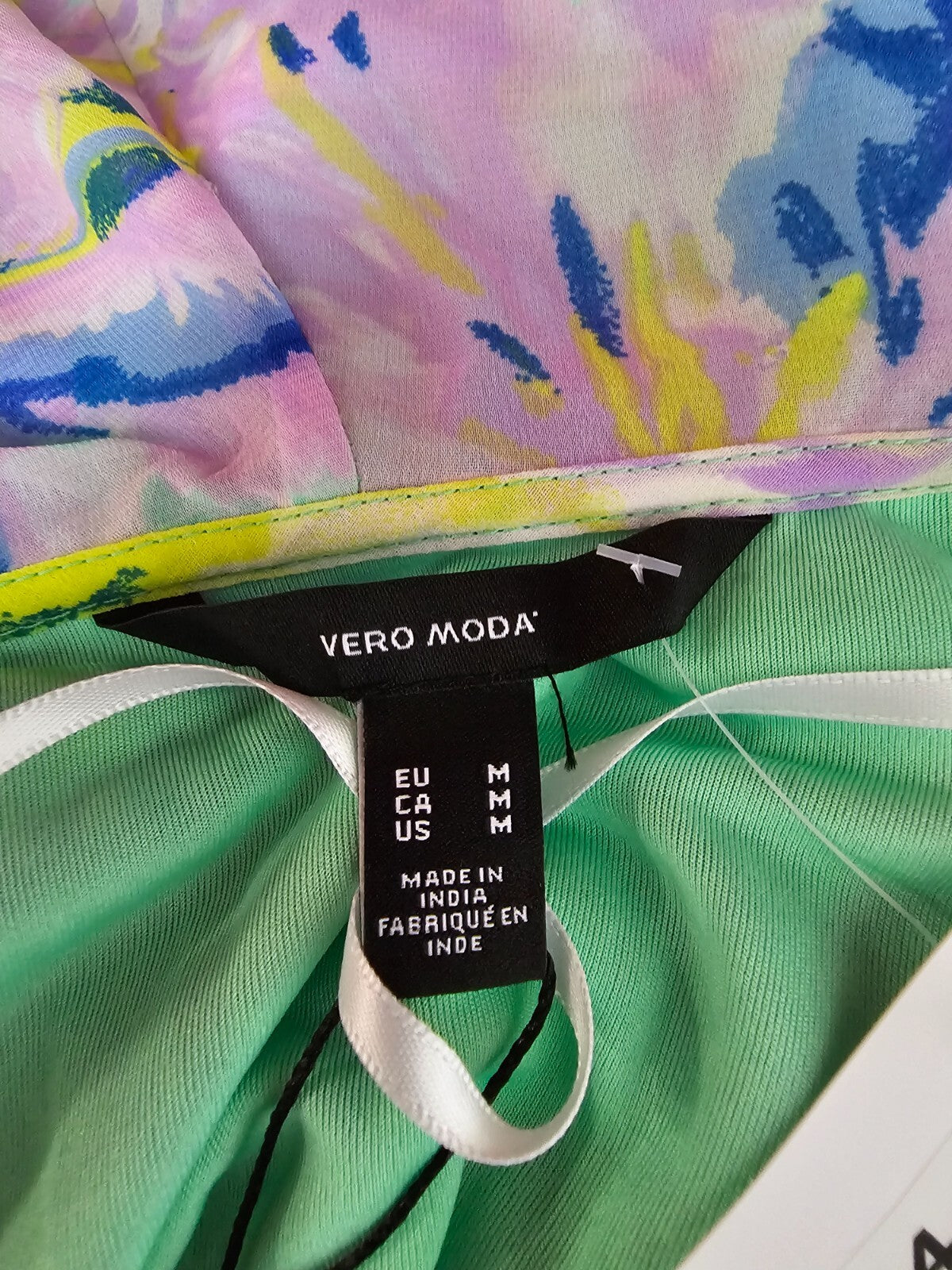 EK5433 Damen Kleid von Vero Moda, grün mit Blumen, Gr. M8