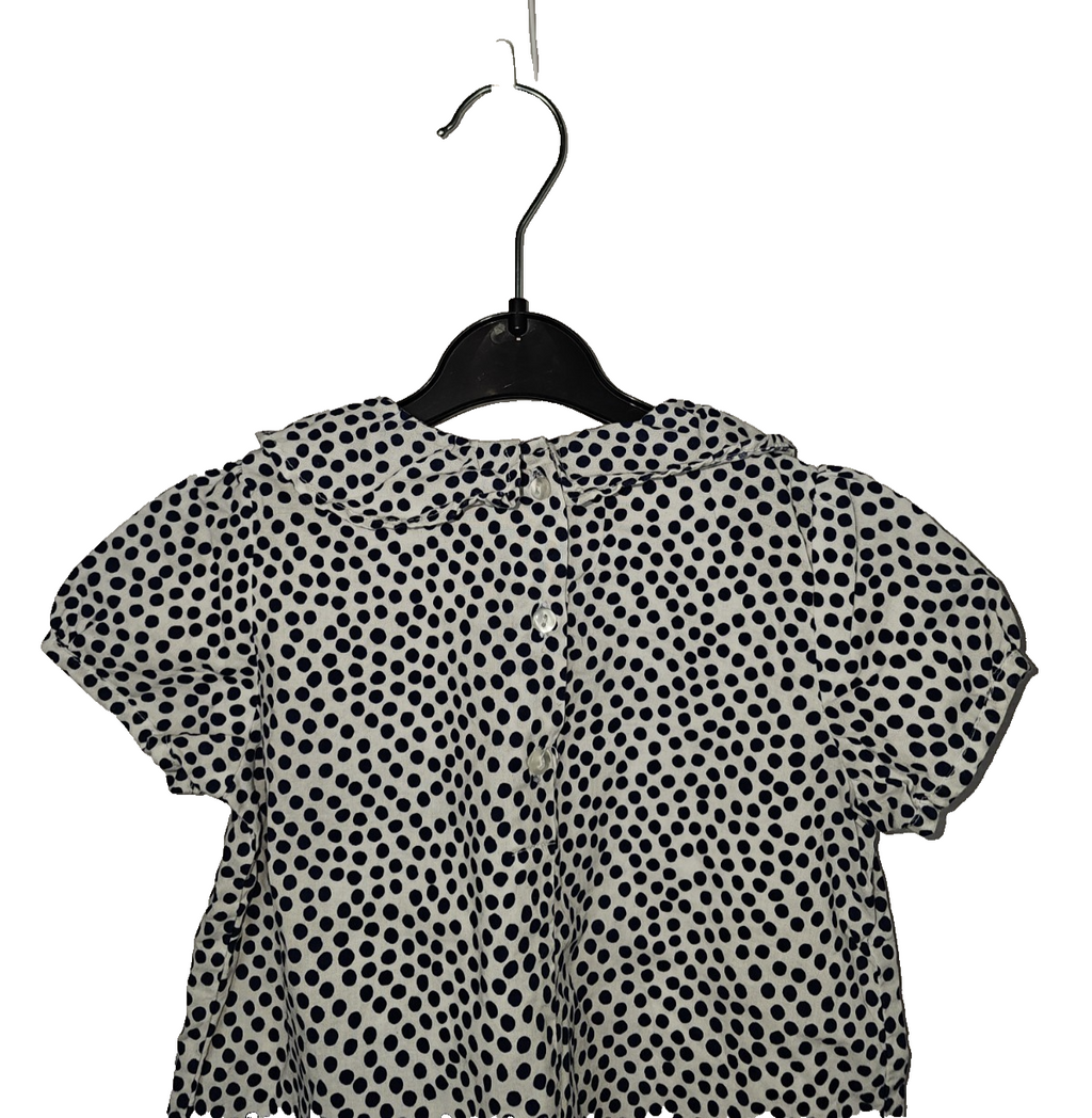 EK8578 Mädchen Bluse von H&M,  Blau/Weiß,  Gr.921