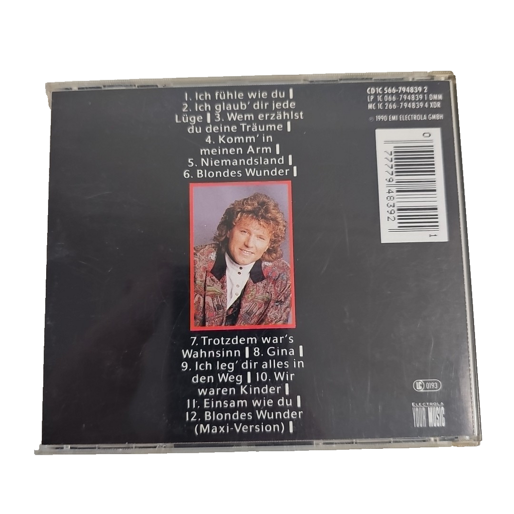 EB2761 CD Bernhard Brink - Ich fühle wie Du - Blondes Wunder + Ich glaub Dir1
