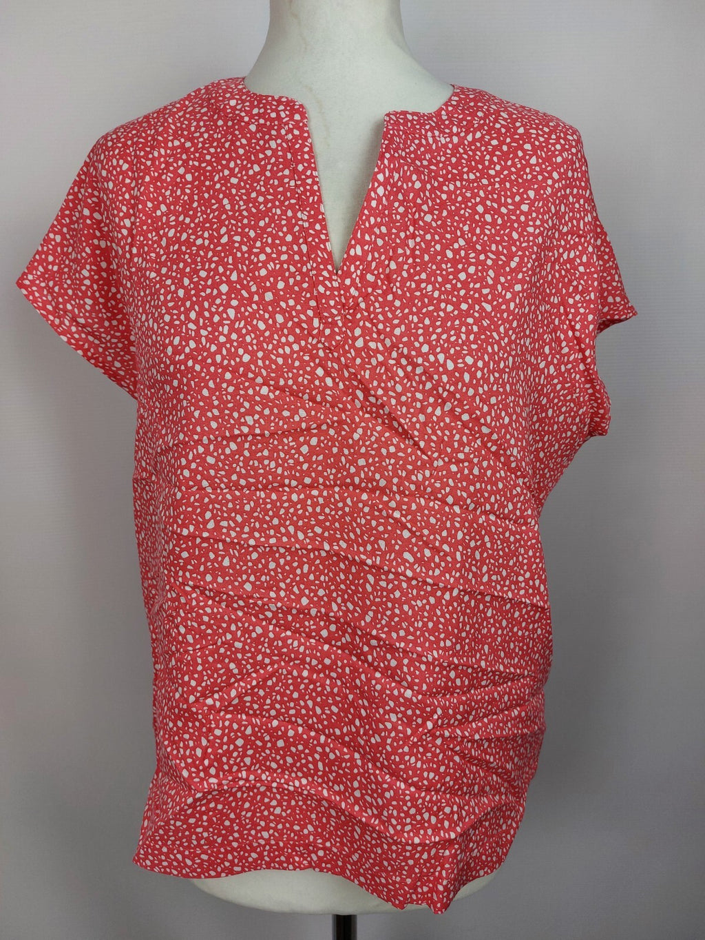 EK4859 Damen Kurzarm Bluse von Street One, rot, Gr.360