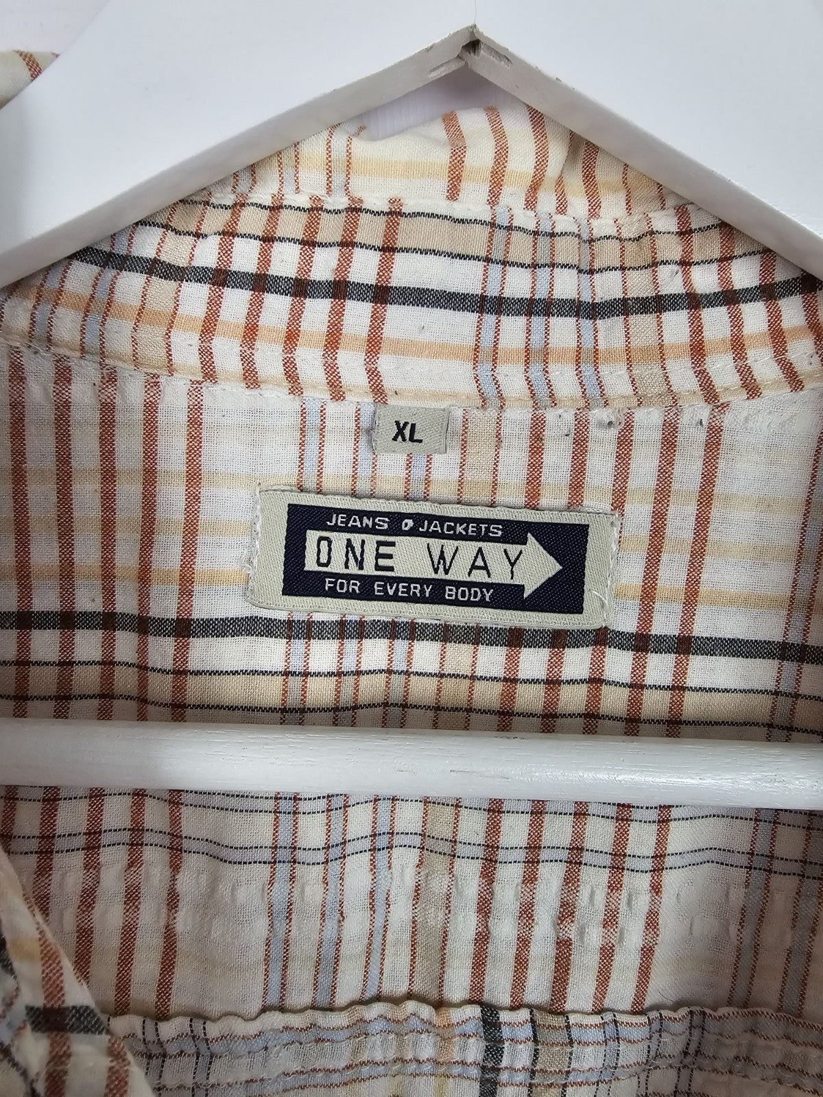 EK10360 Herren Hemd von OneWay, Orange, Gr. XL1