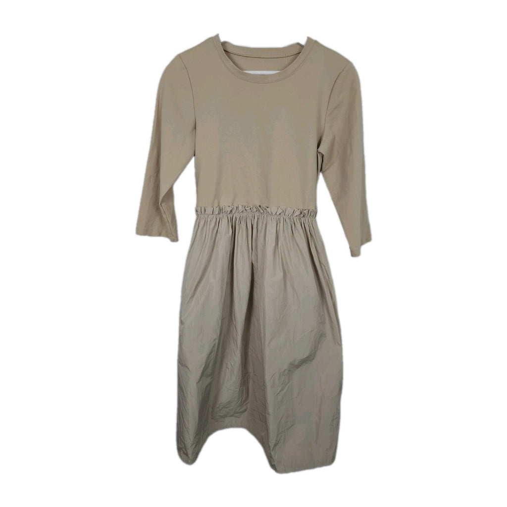 EK8155 Damen Kleid, beige, Gr.M (Größe nach Größentabelle)1