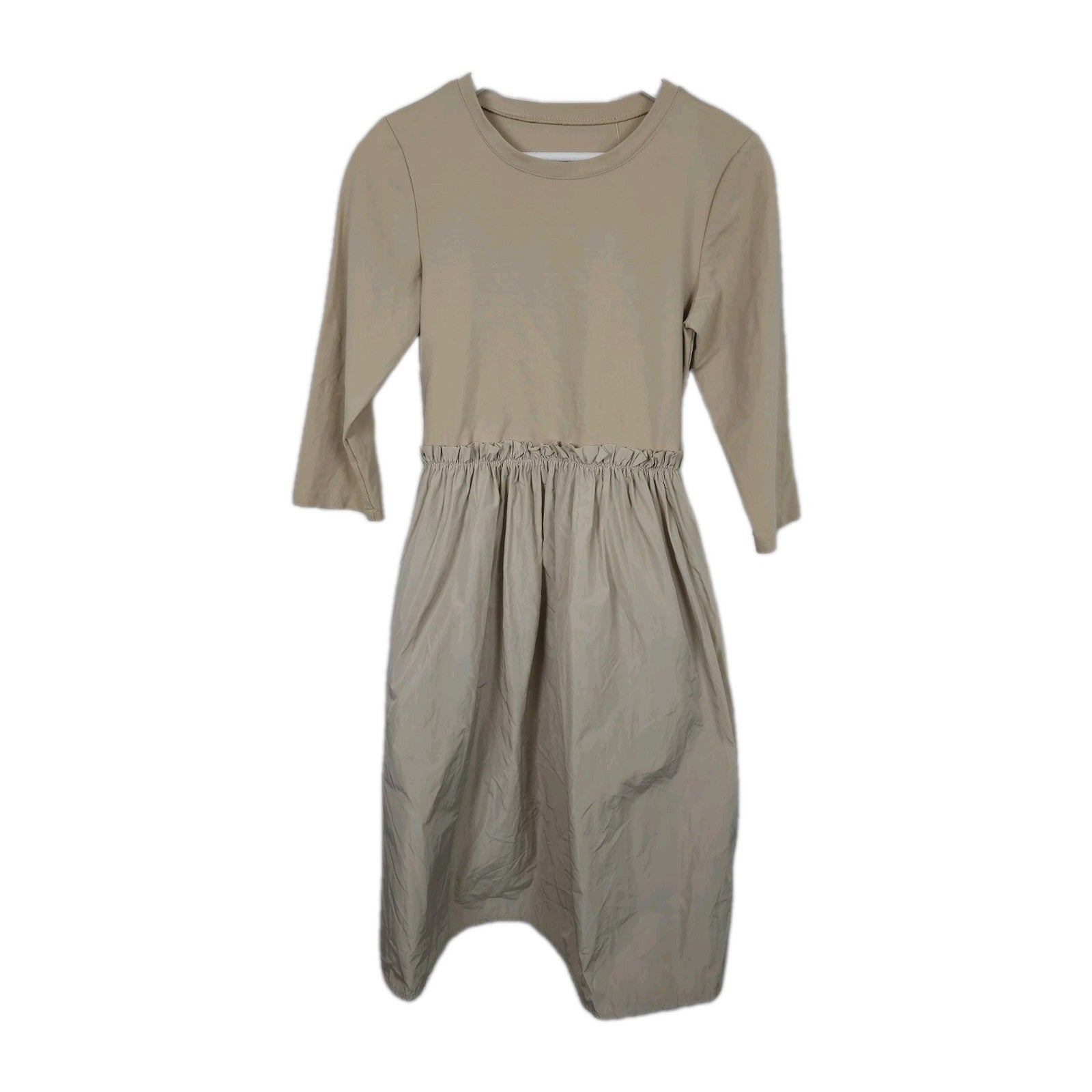 EK8155 Damen Kleid, beige, Gr.M (Größe nach Größentabelle)1