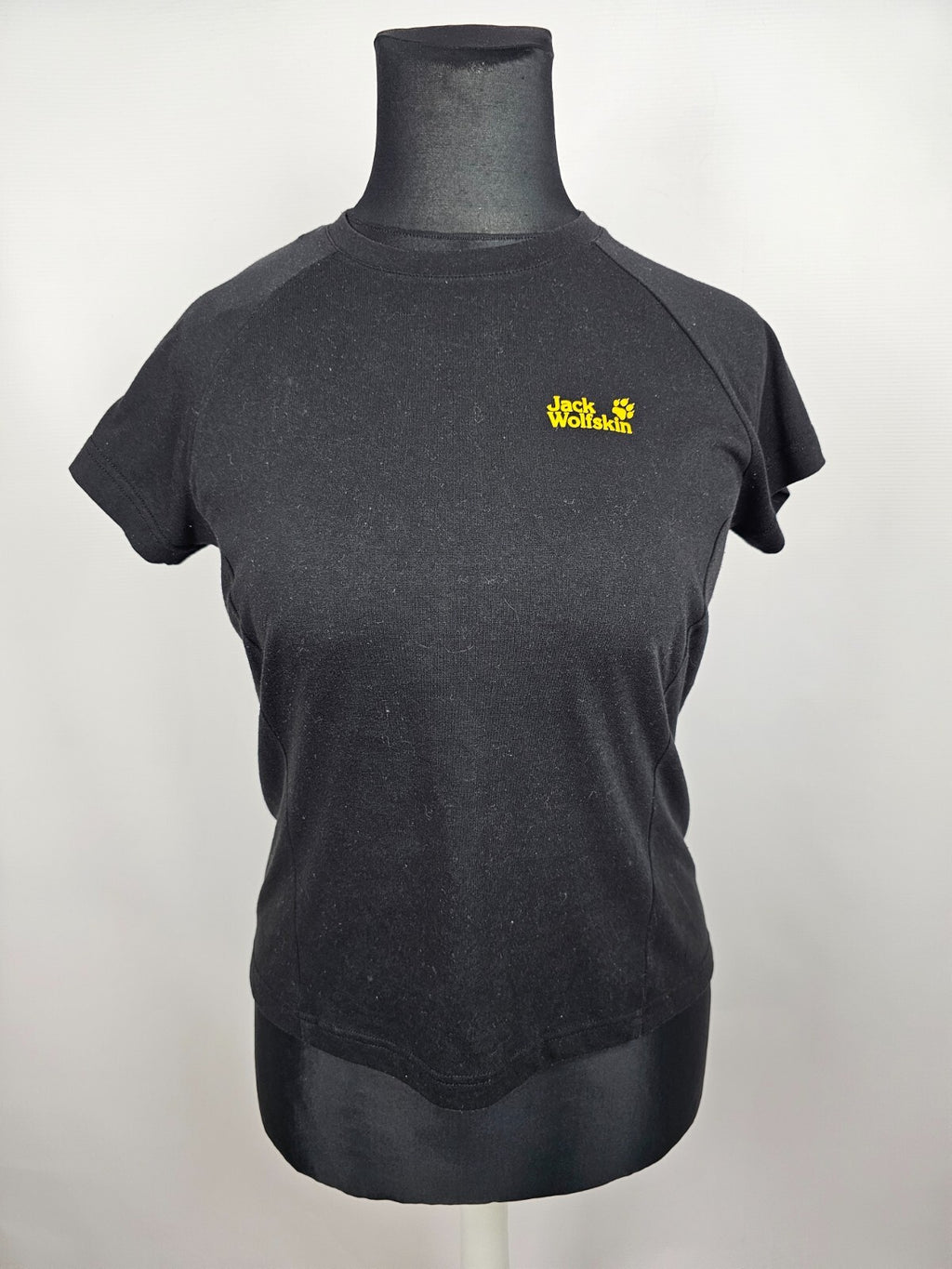 EK5389 Damen T-Shirt von Jack Wolfskin, schwarz, Gr. L0