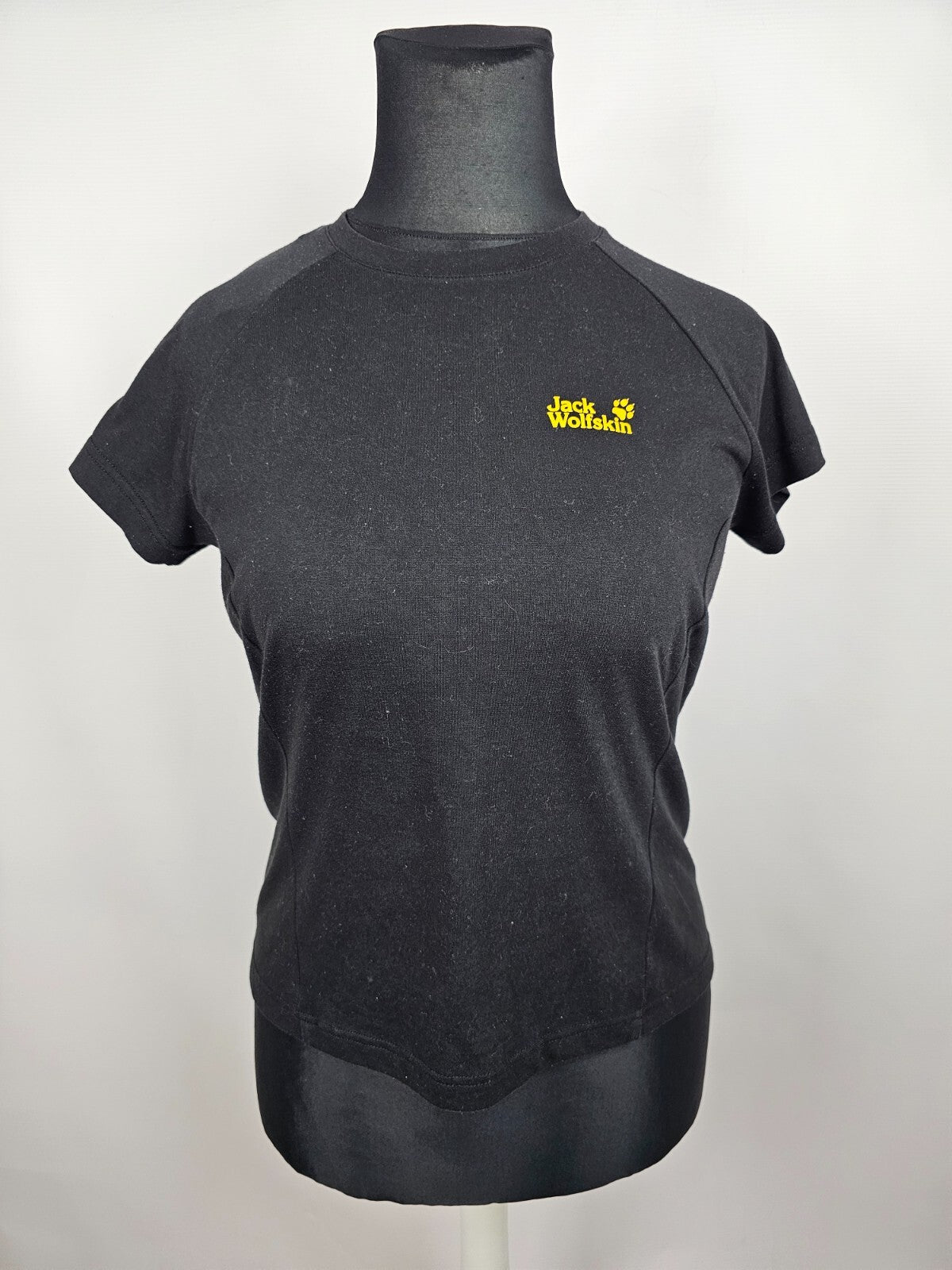 EK5389 Damen T-Shirt von Jack Wolfskin, schwarz, Gr. L0