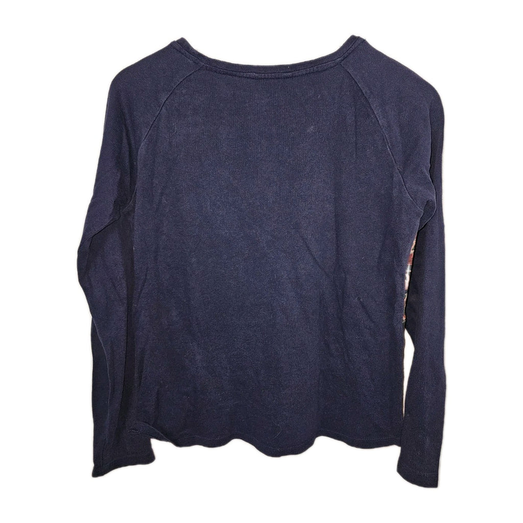 EK7130 Damen Shirt von Springfield, blau mit Muster, Gr.S2
