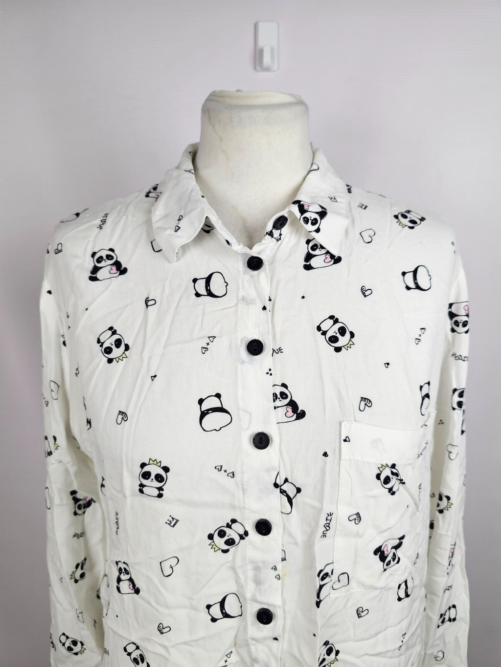 EK5606 Damen Bluse von FB Sister, weiß, Gr. M1