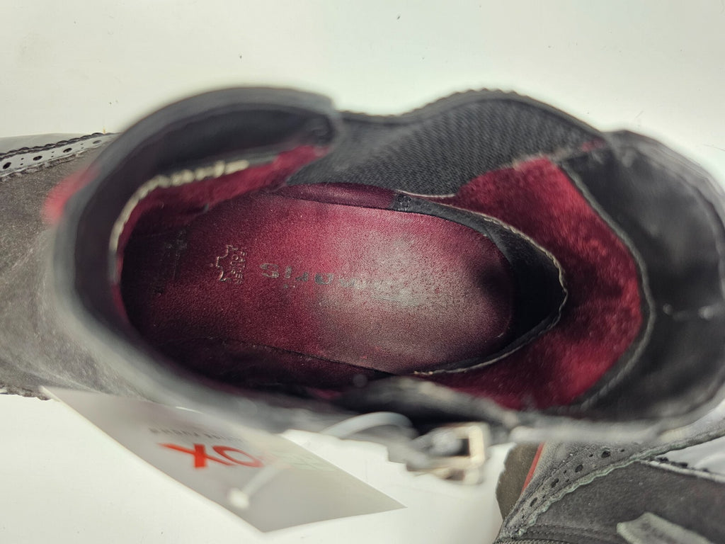 ES0120 Damen Stiefelette von Tamaris, schwarz, Gr.378