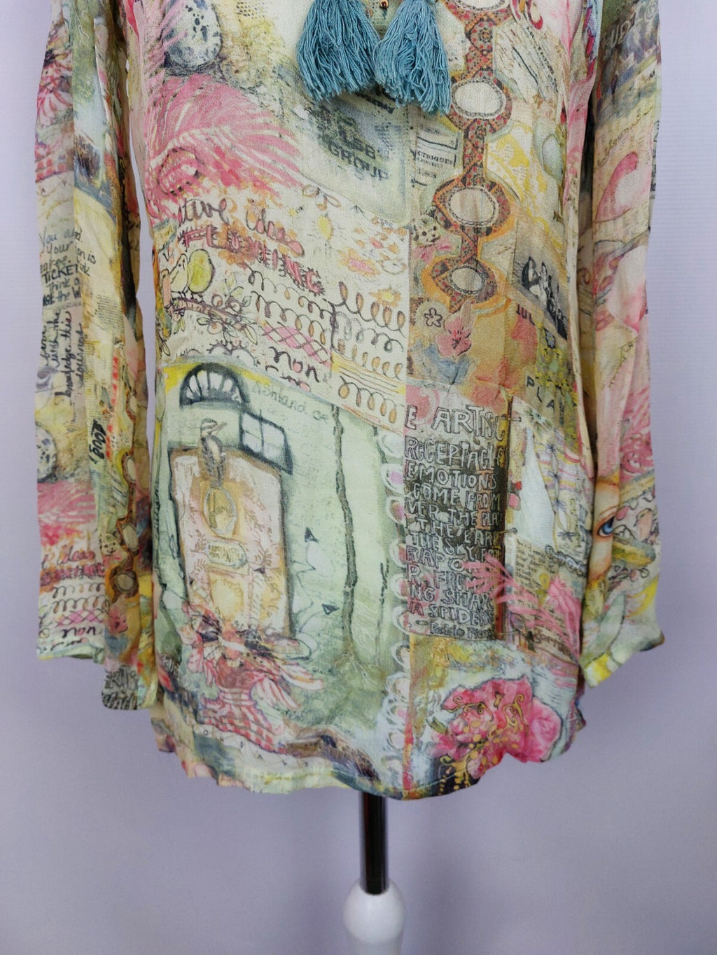 EK1574 Damen Bluse von Bonita, bunt, Gr. S2
