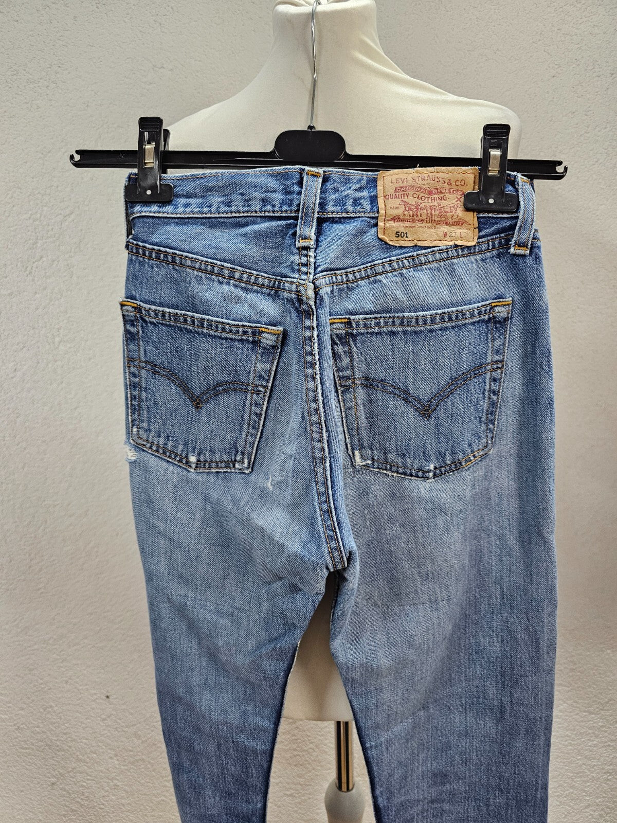 EK5910 Damen Jeans von levis, blau, Gr. W27 L307