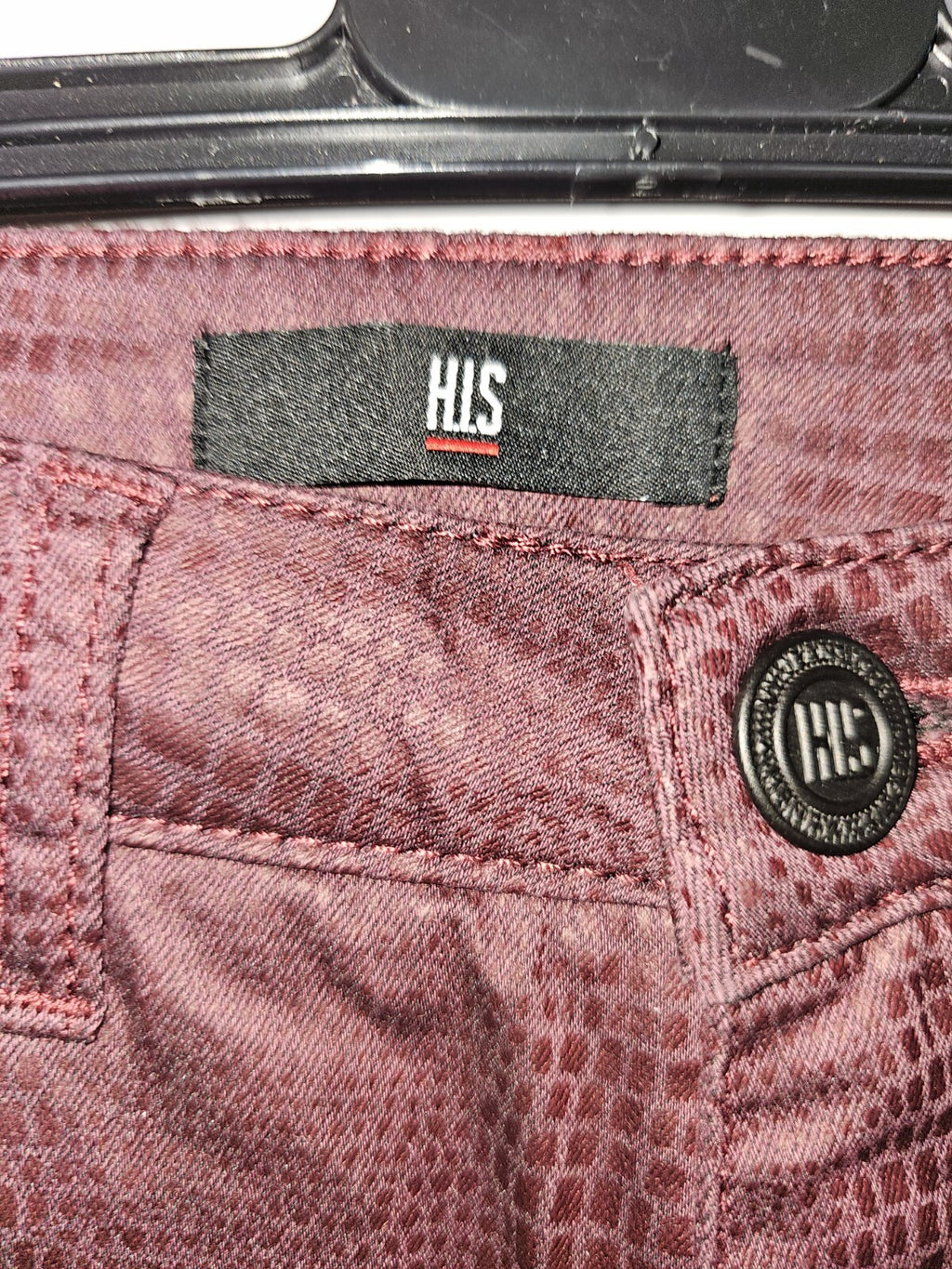 EK3456 Damen Jeans von H.I.S, Weinrot, Gr. 36/311