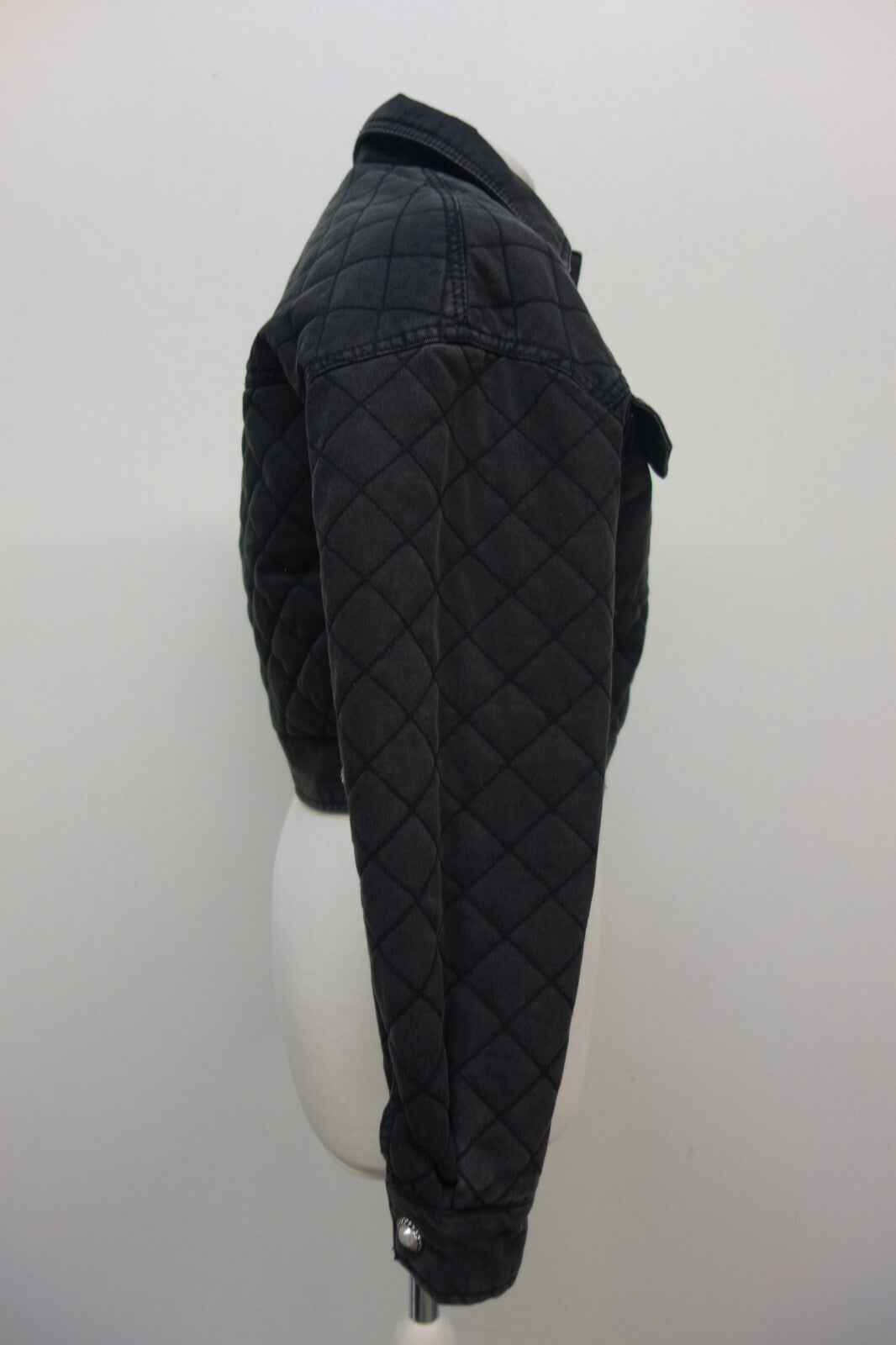 EK2812 Damen Jacke von Bershka, schwarz, Gr. XS2