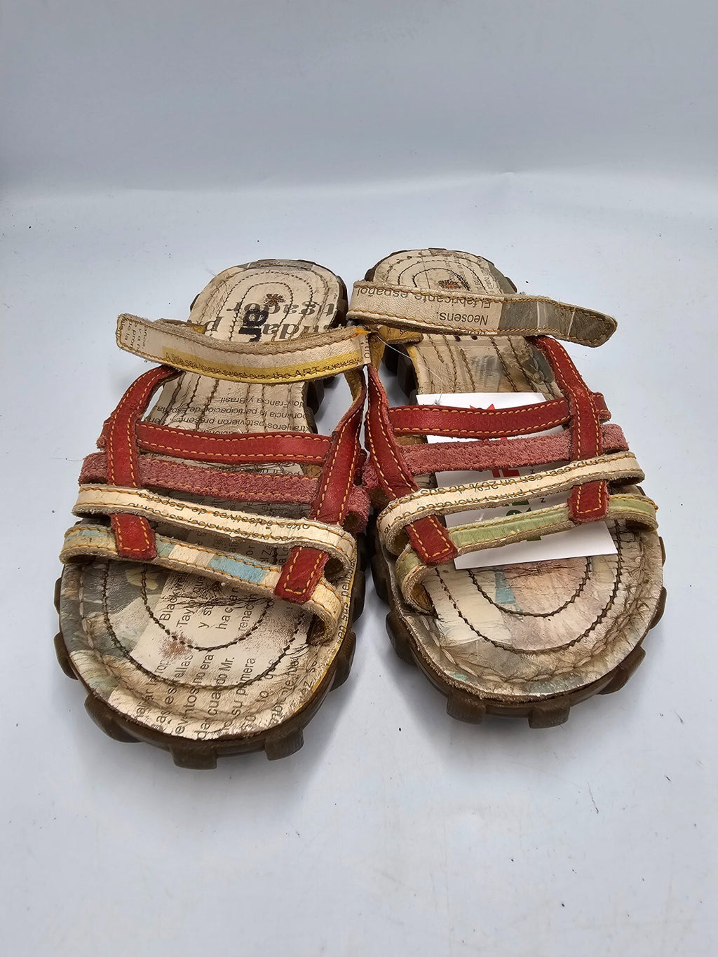 ES368 Damen Sandalen von The Art Company, mehrfarbig, Gr. 380