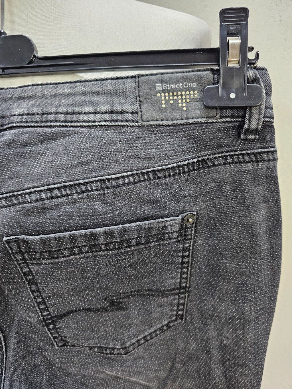 EK5221 Damen Jeans Street One, grau, Gr. 28/309