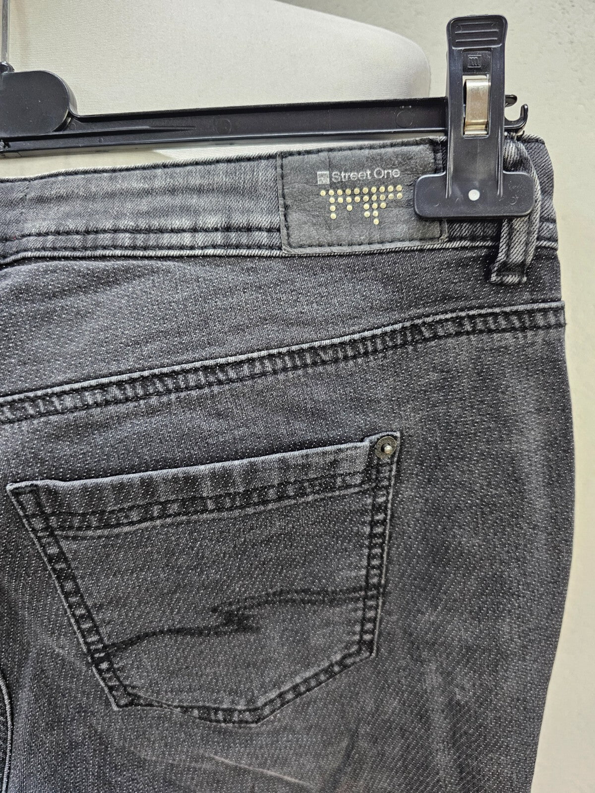 EK5221 Damen Jeans Street One, grau, Gr. 28/309