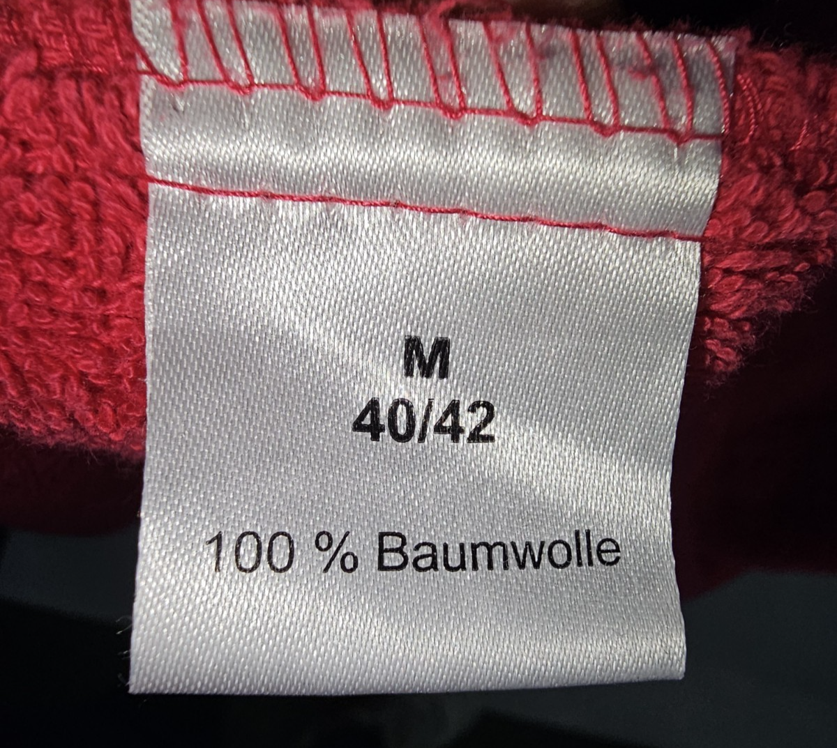 EK5403 Damen Bademantel von Crane, Rot, Gr. M3