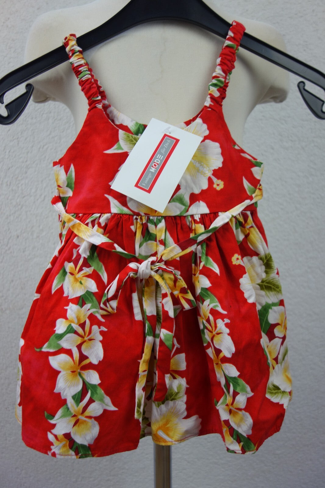 EK3475 Mädchen Kleid von Royal, rot mit Blumen, Gr. s0