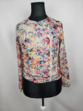 EK5724 Damen Bluse von Promod, mehrfarbige Blumen, Gr.M (Größentabelle)0