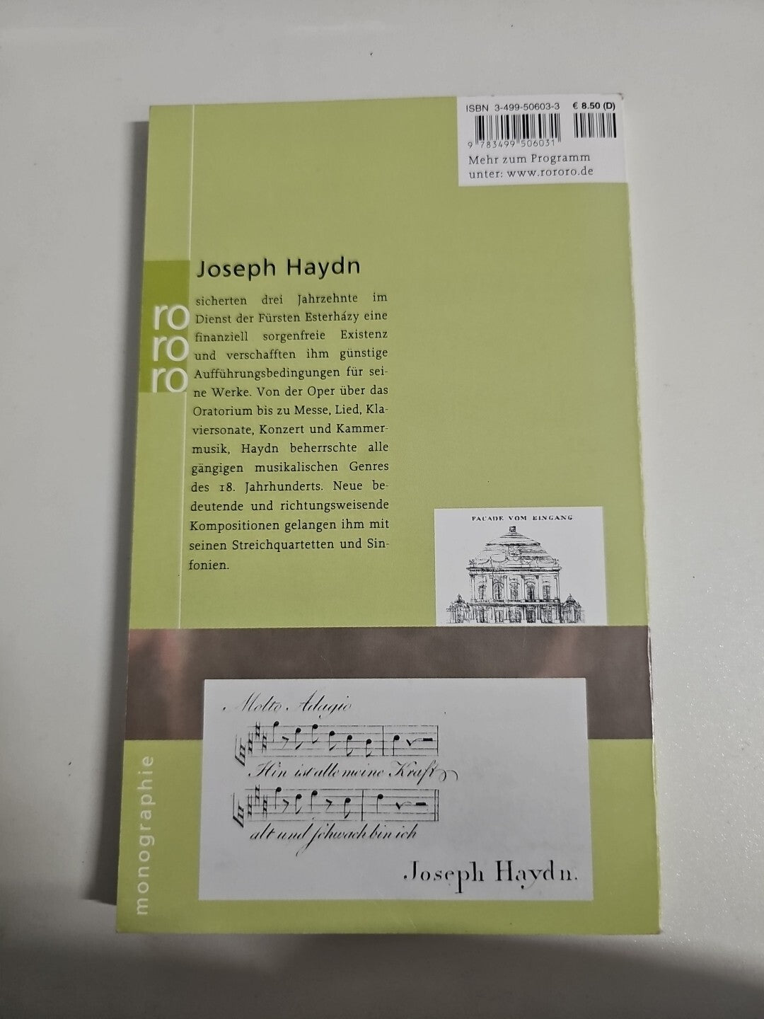 EB1611 Joseph Haydn von Claudia Maria Knispel (2003, Taschenbuch)1