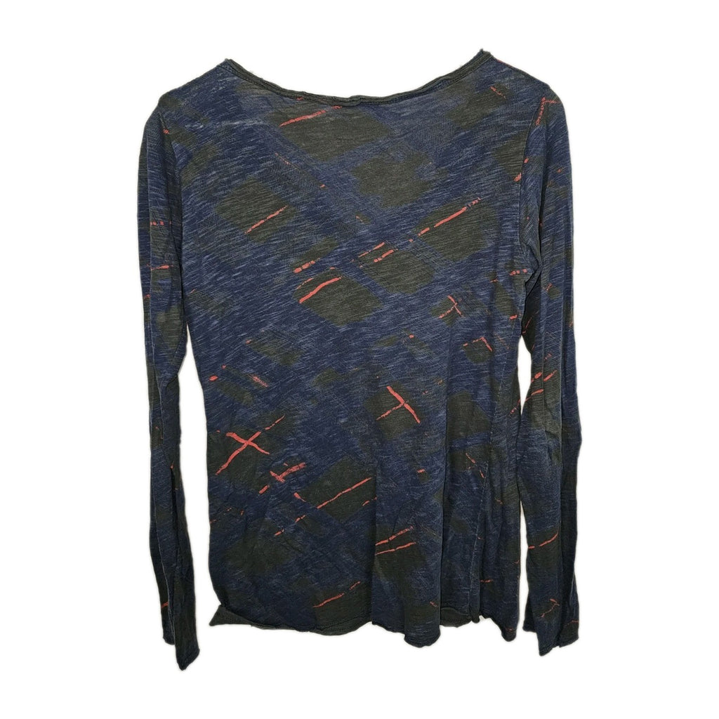 EK10478 Damen Langarmshirt, blau, Gr.M3