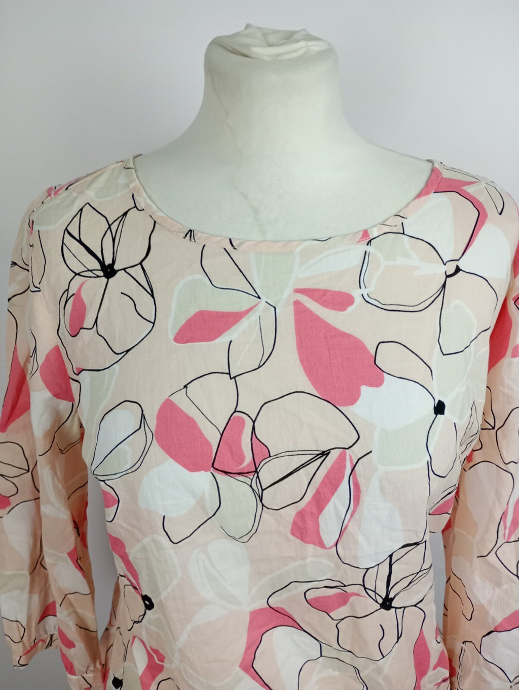 EK5144 Damen Bluse von Opus, rosa, Gr. 381
