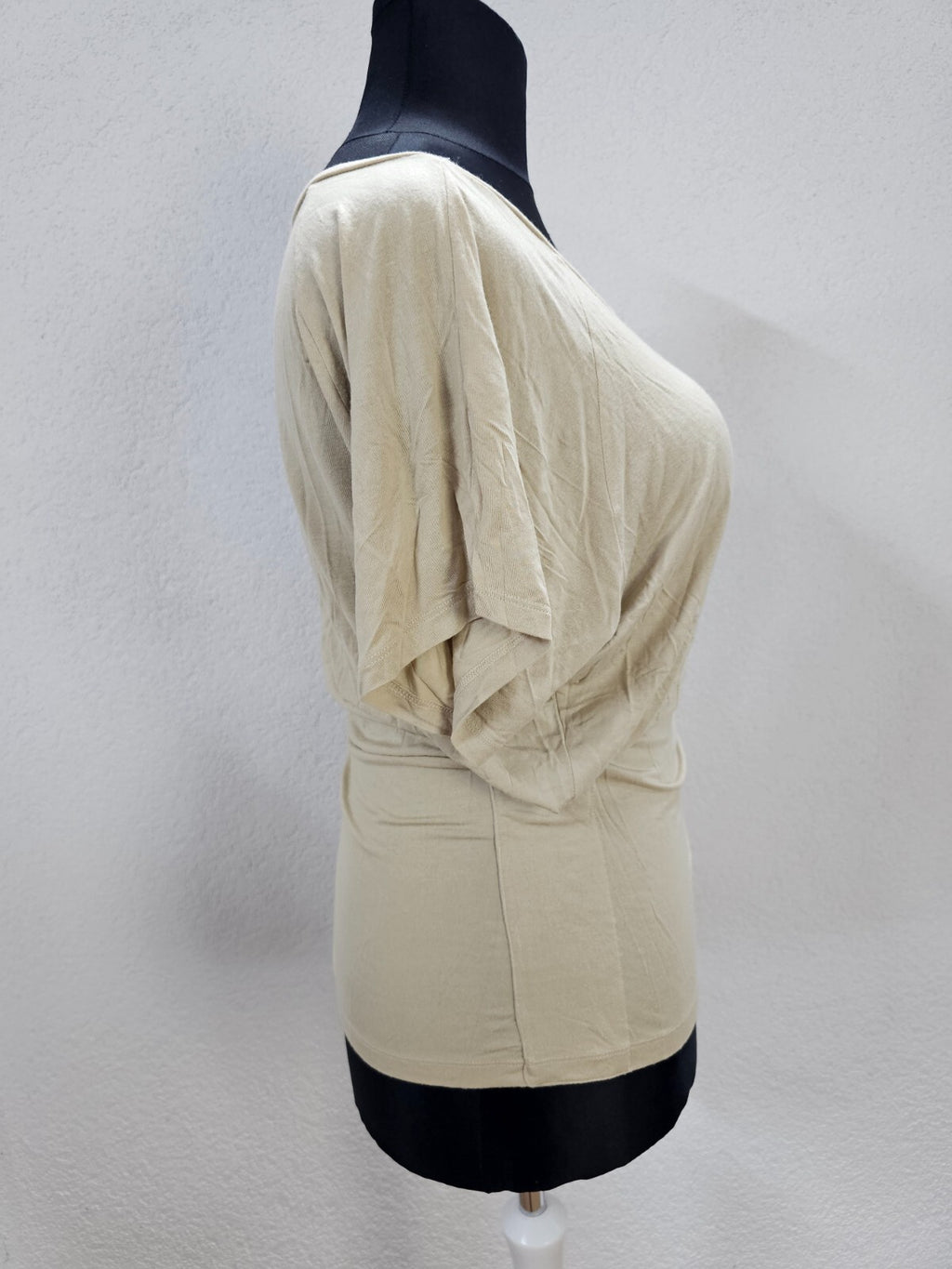 EK6194 Damen T-Shirt von Benetton, sand, Gr. L4