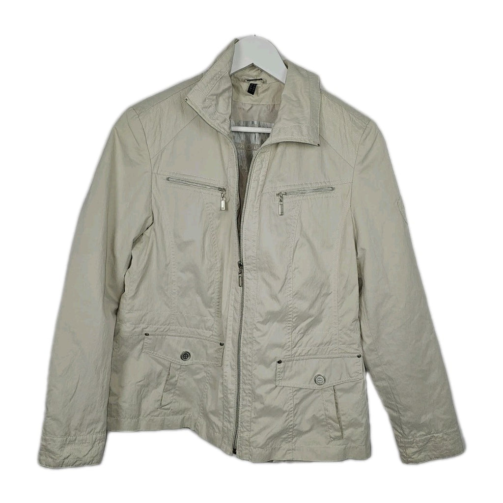 EK11302 Damen Jacke von Barbara Lebek, Beige, Gr. 400