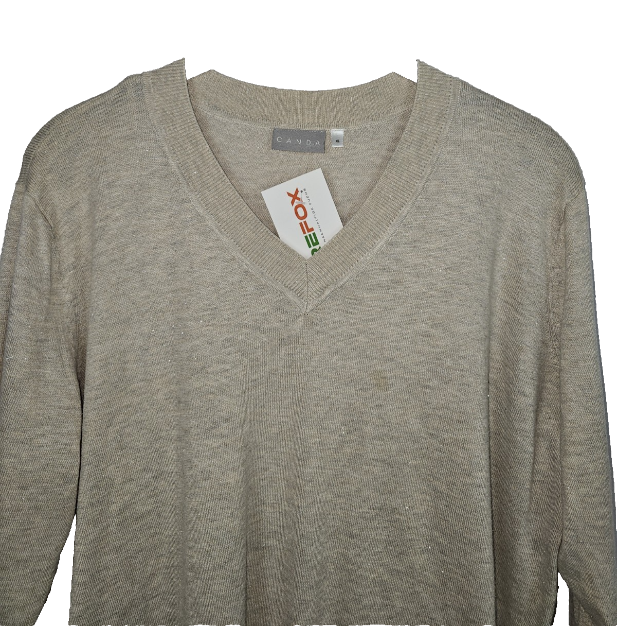EK3943 Damen Pullover von Canda, Beige, Gr.XL1