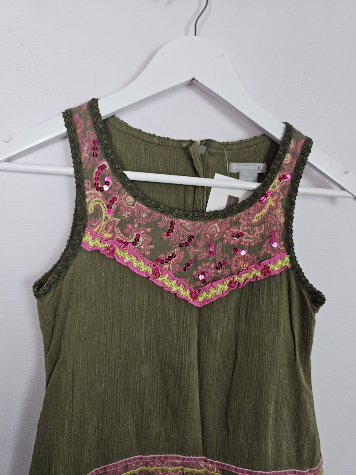 EK8895 Damen Kleid von H&M,  Mehrfarbig, Gr. 1402