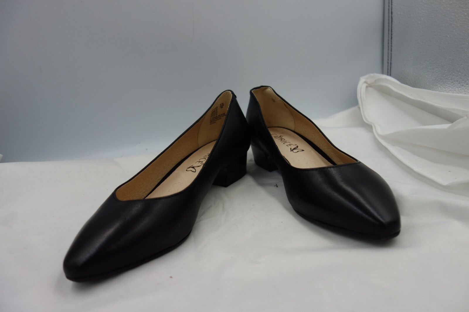 ES0353 Damen Ballerinas von Caprice, schwarz, Gr.3,52