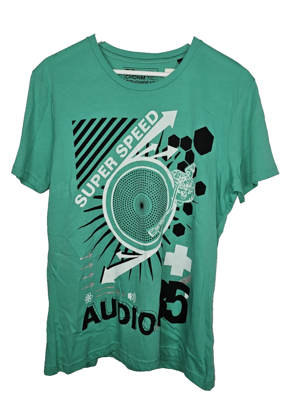 EK7667 Damen Tshirt von Clockhouse, Grün, Gr. L0