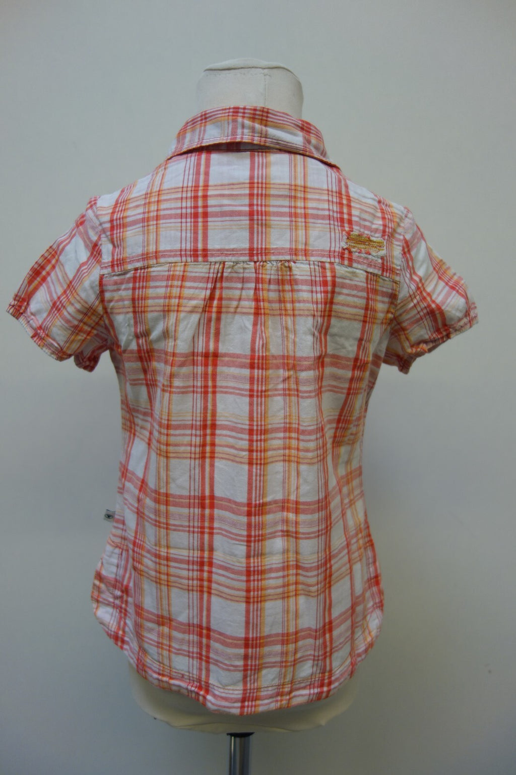 EK2080 Mädchen Bluse von Tom Tailor, kariert,  gr. 116/1223