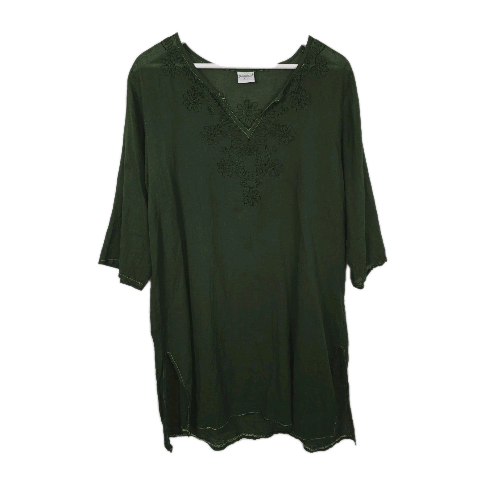 EK10972 Damen Bluse von Donna io, grün, Gr.XXL0