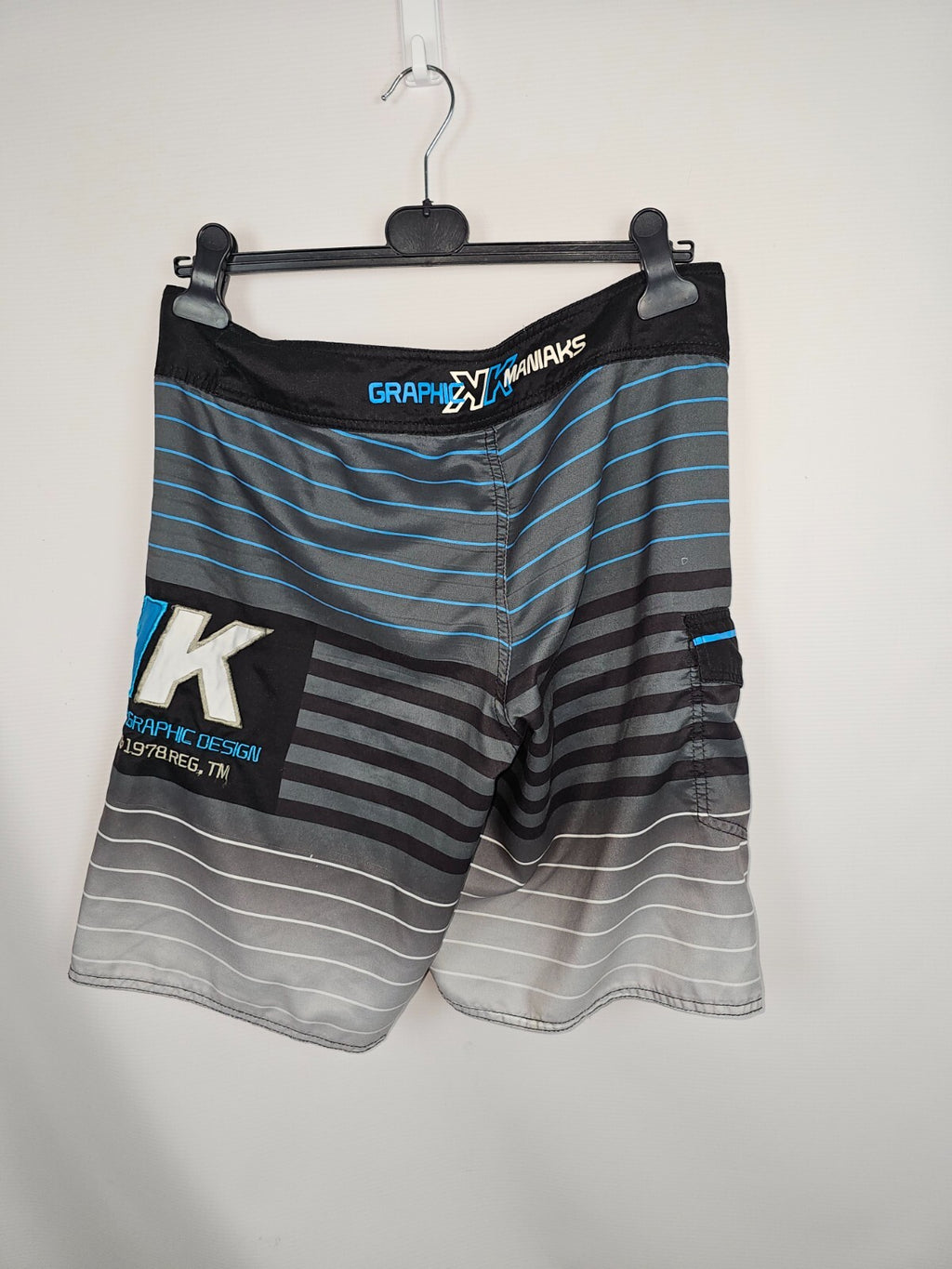 EK6393 Hessen Badehose von Koröshi&Co. , Schwarz, Gr.:S4