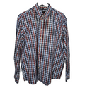 EK7554 Herren Hemd von Luciano, blau-rot, Gr.L (41/42)0