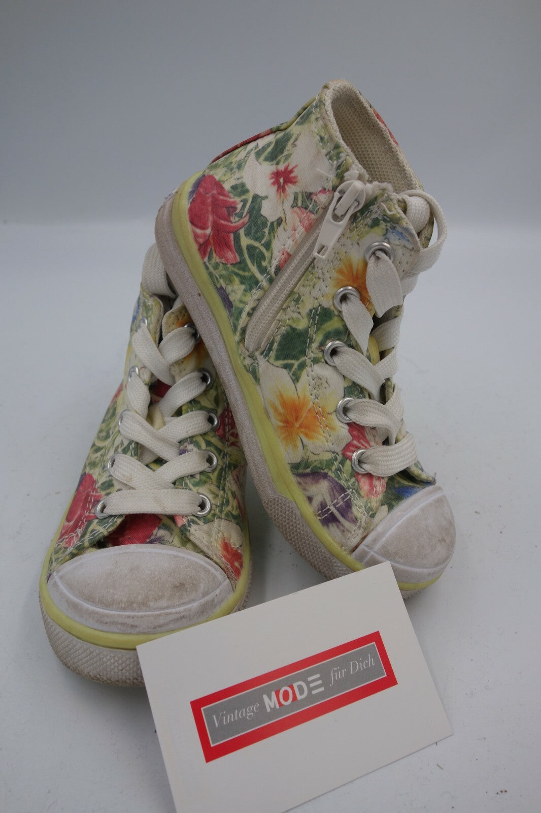 ES0192 Mädchen Sneaker von Venice, mit Blumen, 250