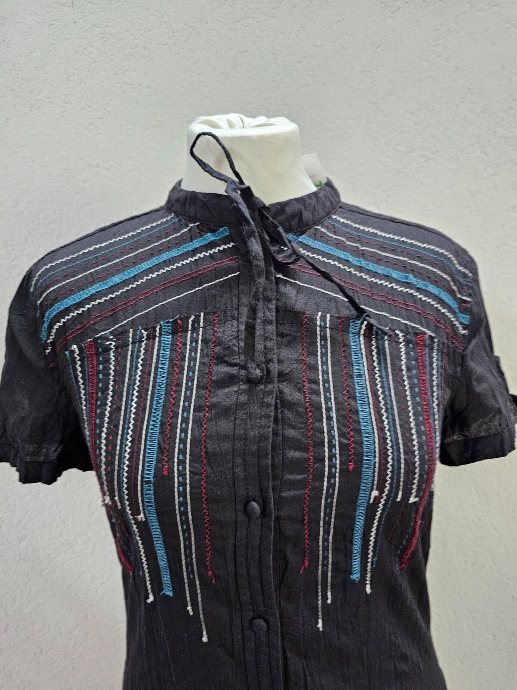 EK5873 Damen Bluse von Mustang, schwarz, gr. M1