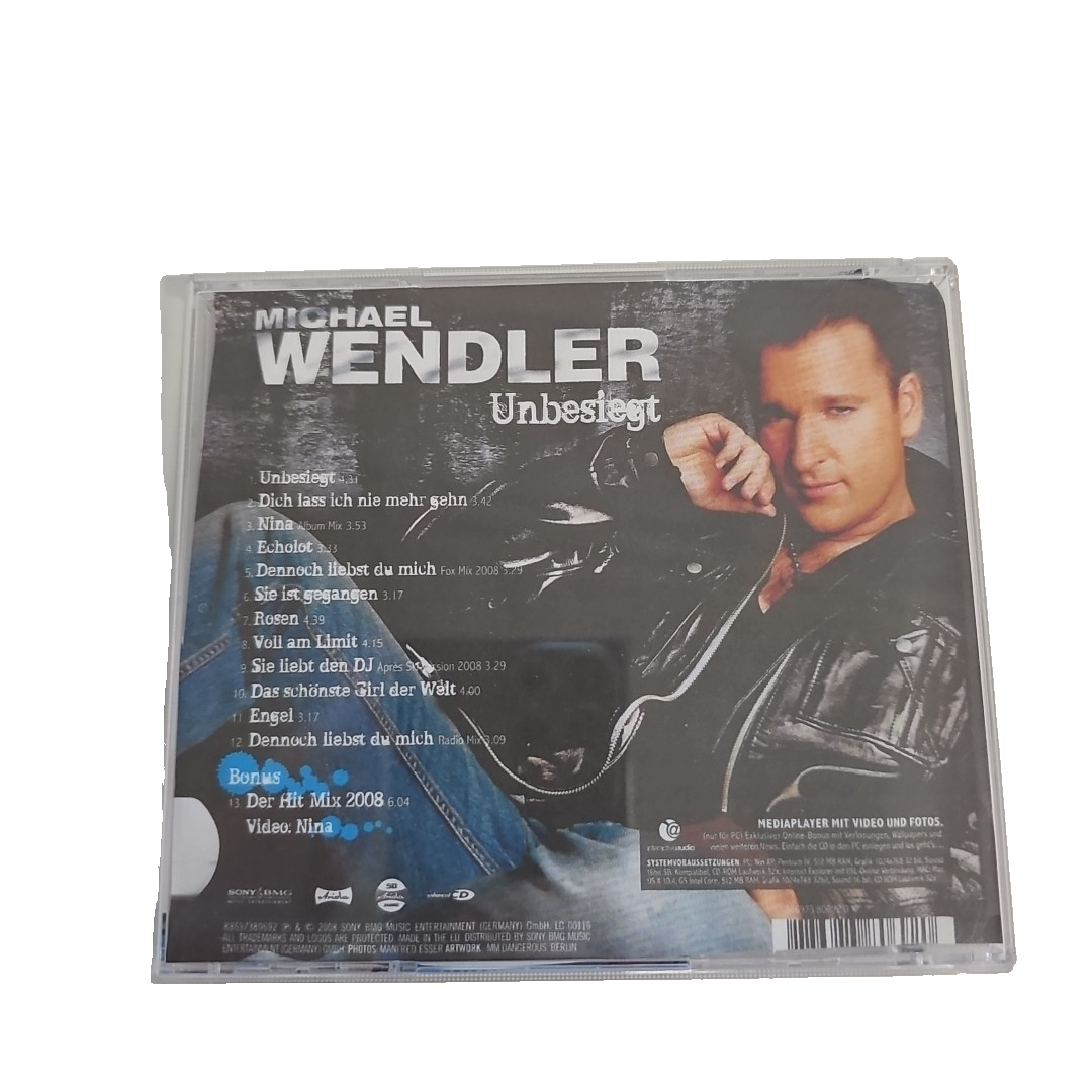 EB2770 Michael Wendler Unbesiegt CD Gebraucht gut1