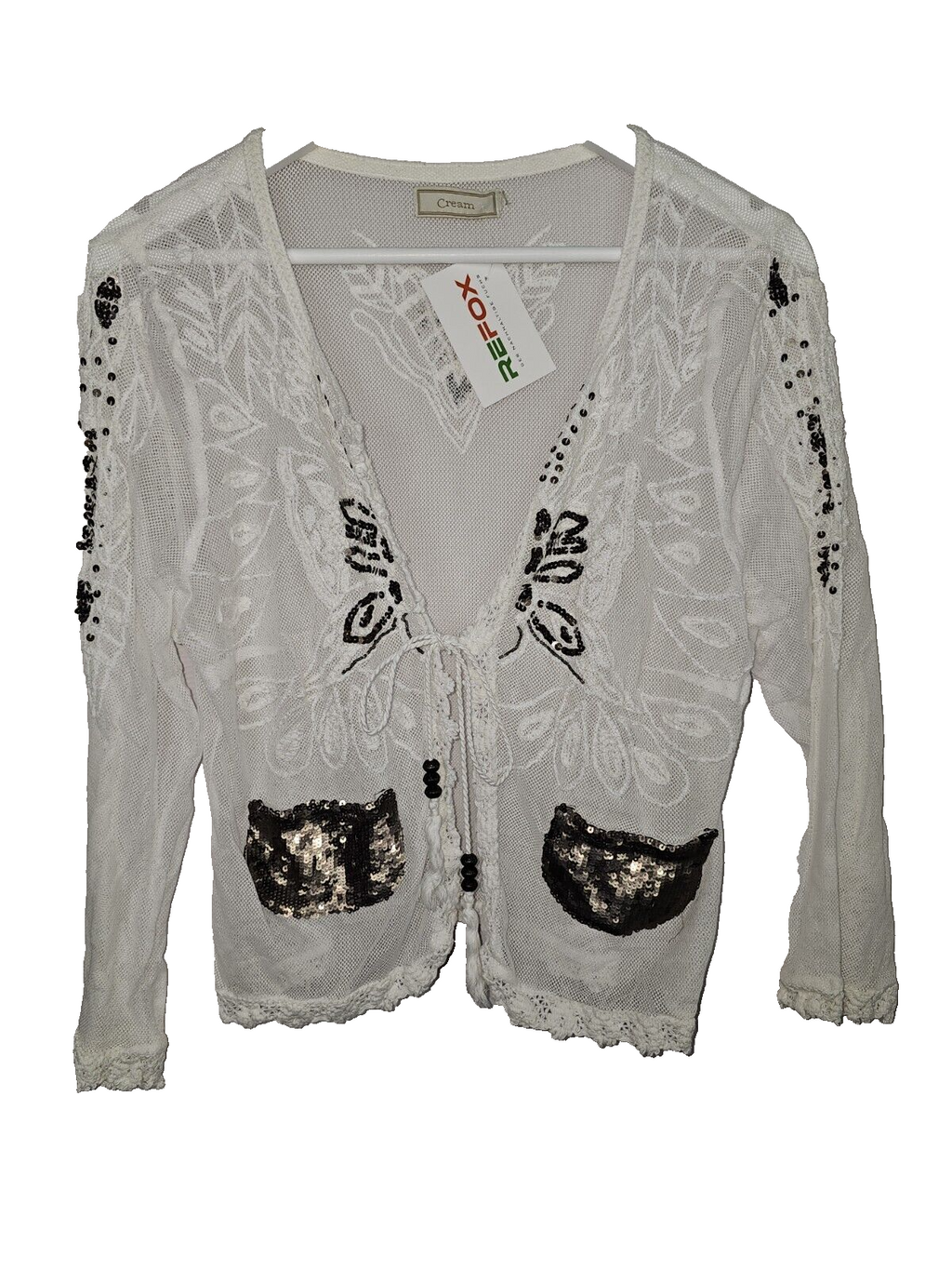 EK133 Damen Bluse von Cream, Weiß, Gr.M/L0
