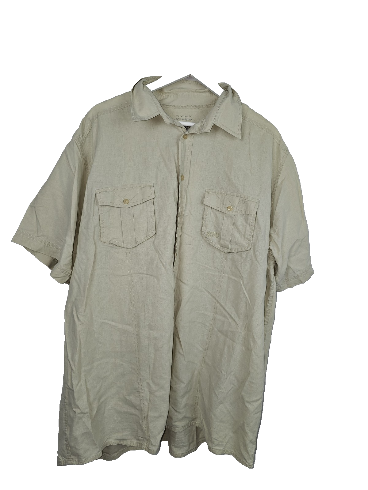 EK7761 Herrenhemd von Globe Trotter, Beige, Gr.XXL0