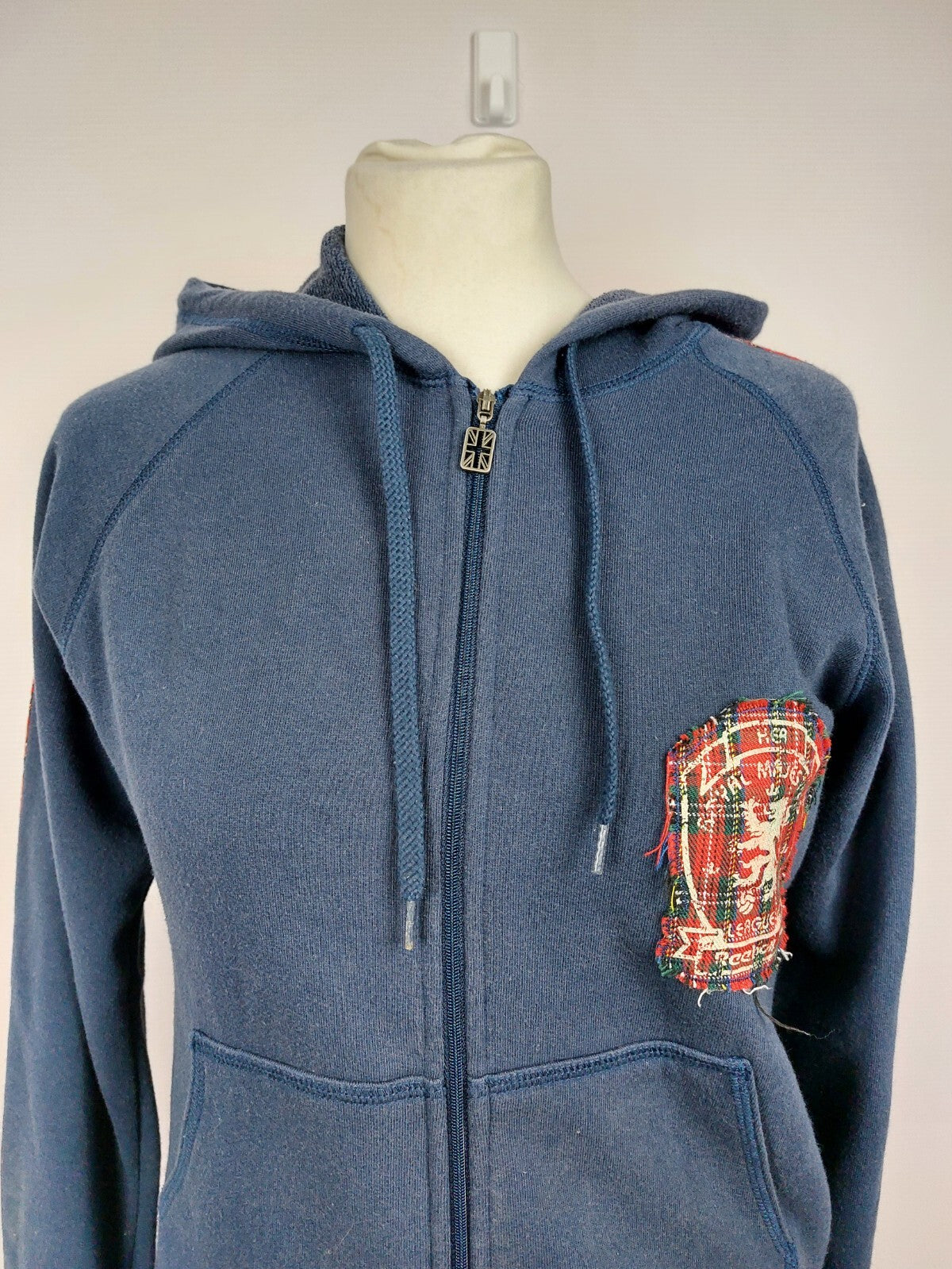 EK4916 Damen Kapuzenjacke von Reebok, blau, Gr. 361